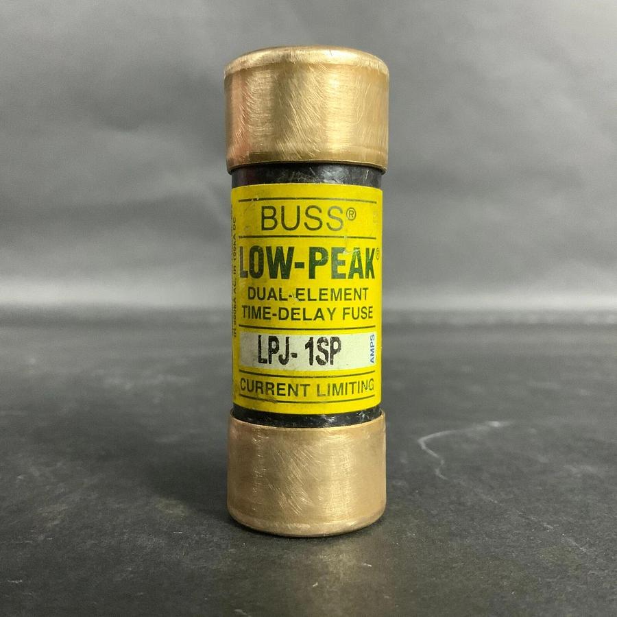Refurbished BUSSMANN LPJ-1SP LOW PEAK FUSE - SET OF 3 ($18 OBO) - REFURBISHED