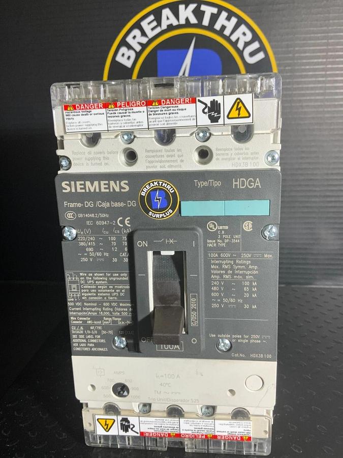 Used SIEMENS HDX3B100 ($249.99/EACH OBO)