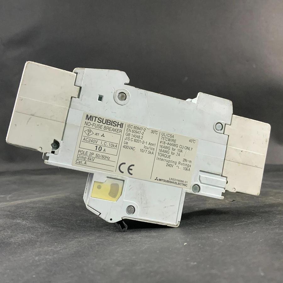 Used MITSUBISHI NF50-SMU 10A CIRCUIT BREAKER ($25 OBO)