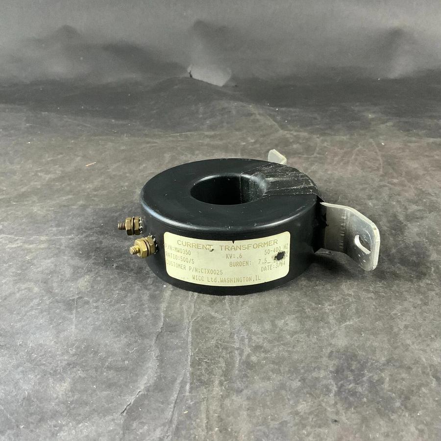 Used WICC MW0350 CURRENT TRANSFORMER ($20 OBO)