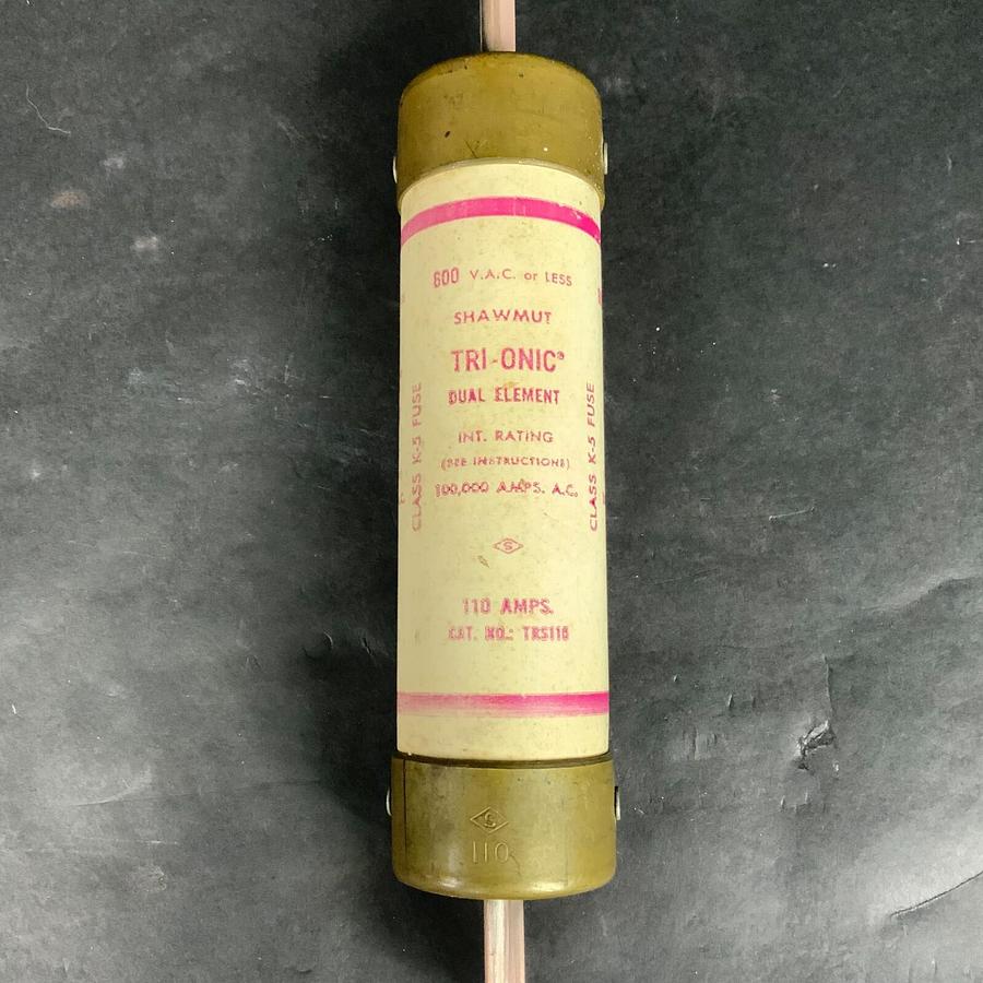Used FERRAZ SHAWMUT TRS110 OLD STOCK FUSE ($17 OBO)