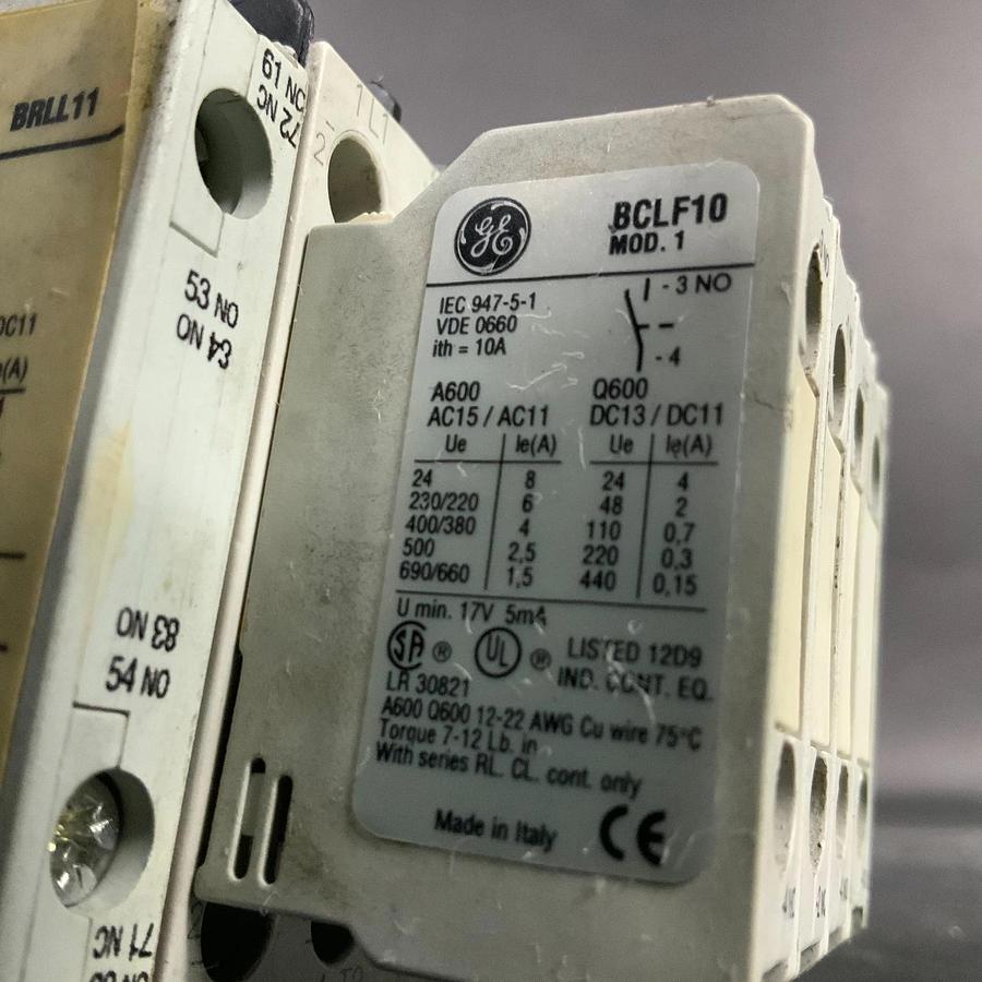 Used GENERAL ELECTRIC BRLL W/ BCLF10 CONTACTOR ($40 OBO)