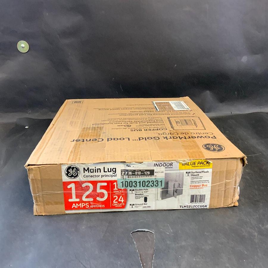 Used GE TLM1212CCUGK MAIN LUG LOAD CENTER ($60 OBO)