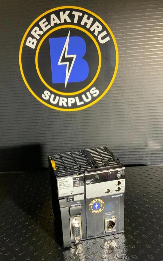 Used OMRON CJ2H-CPU68-EIP ($1069.99/EACH OBO)