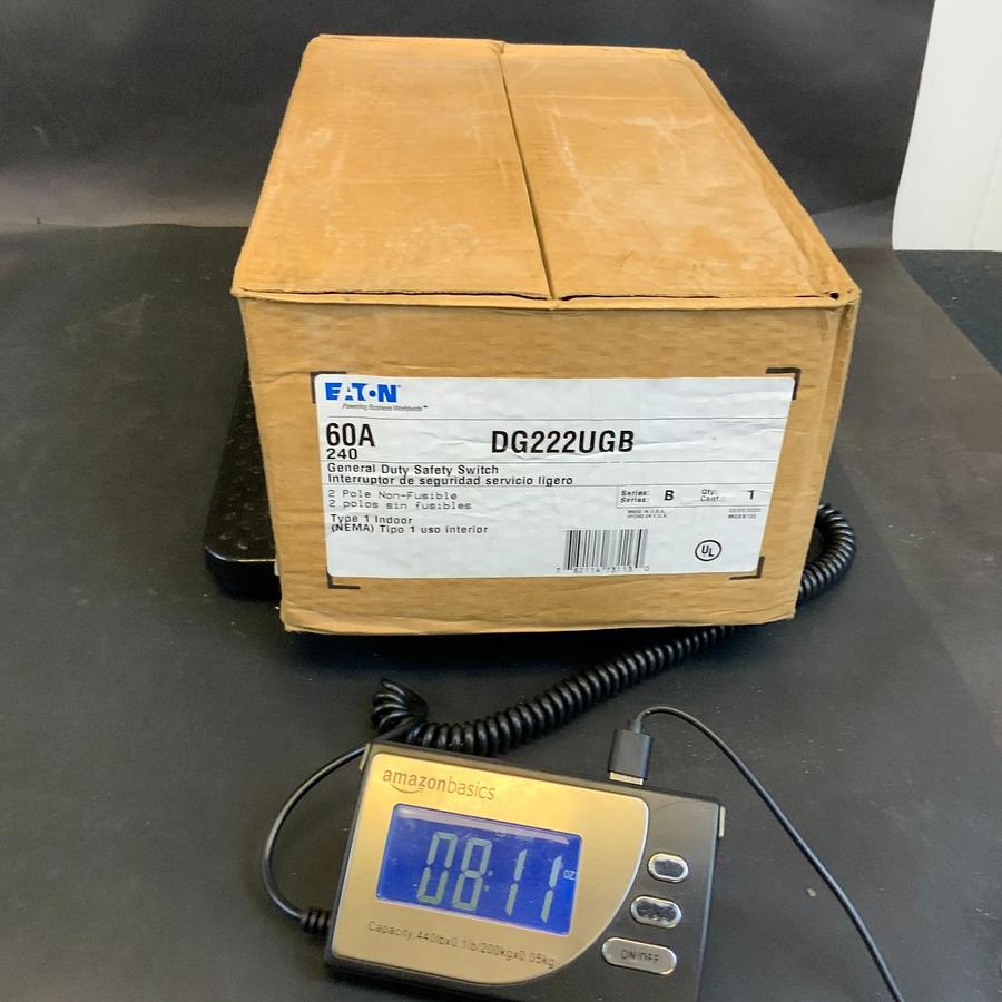 Used EATON DG222UGB GENERAL DUTY SAFETY SWITCH ($50 OBO)