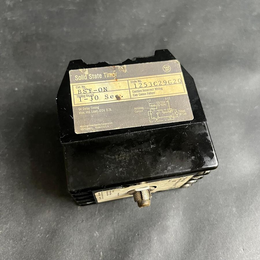 Used WESTINGHOUSE BST-ON TIMER ($20 OBO)