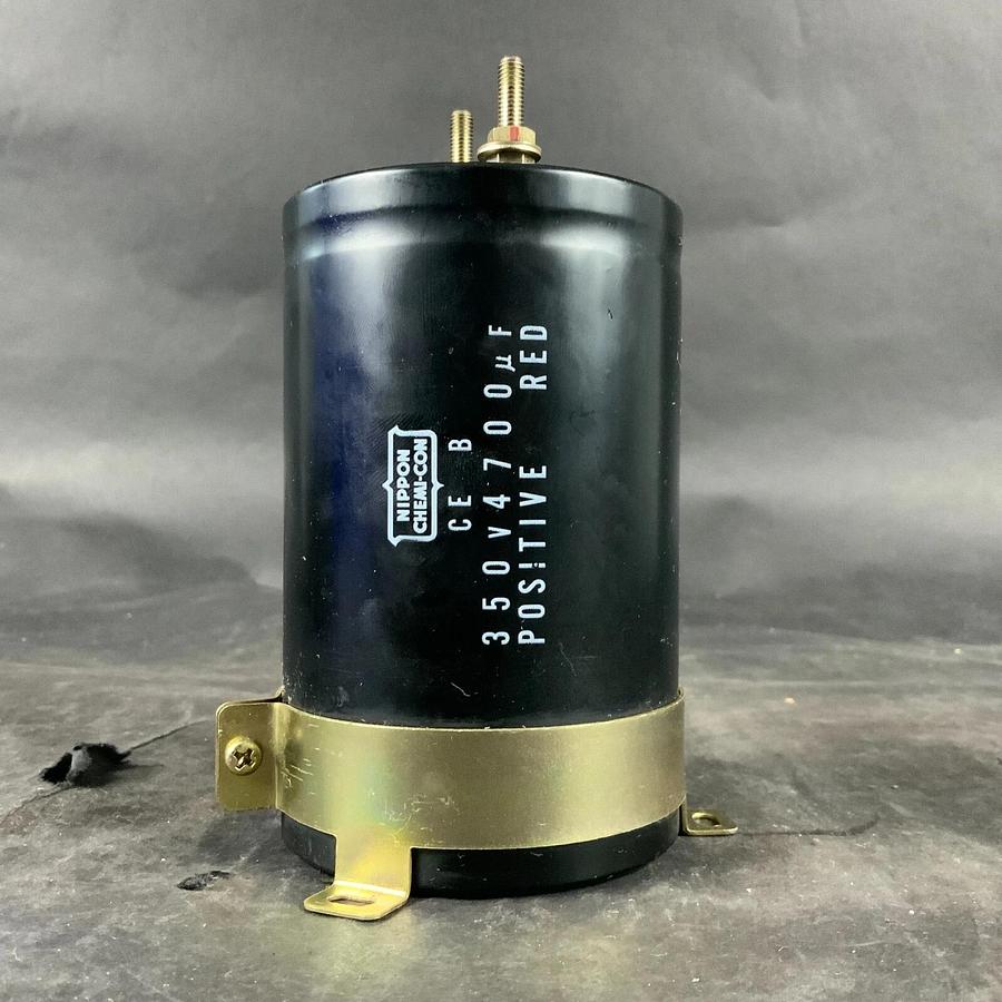 NIPPON CHEMICON CEB 350V 4700 CAPACITOR ($15 OBO)
