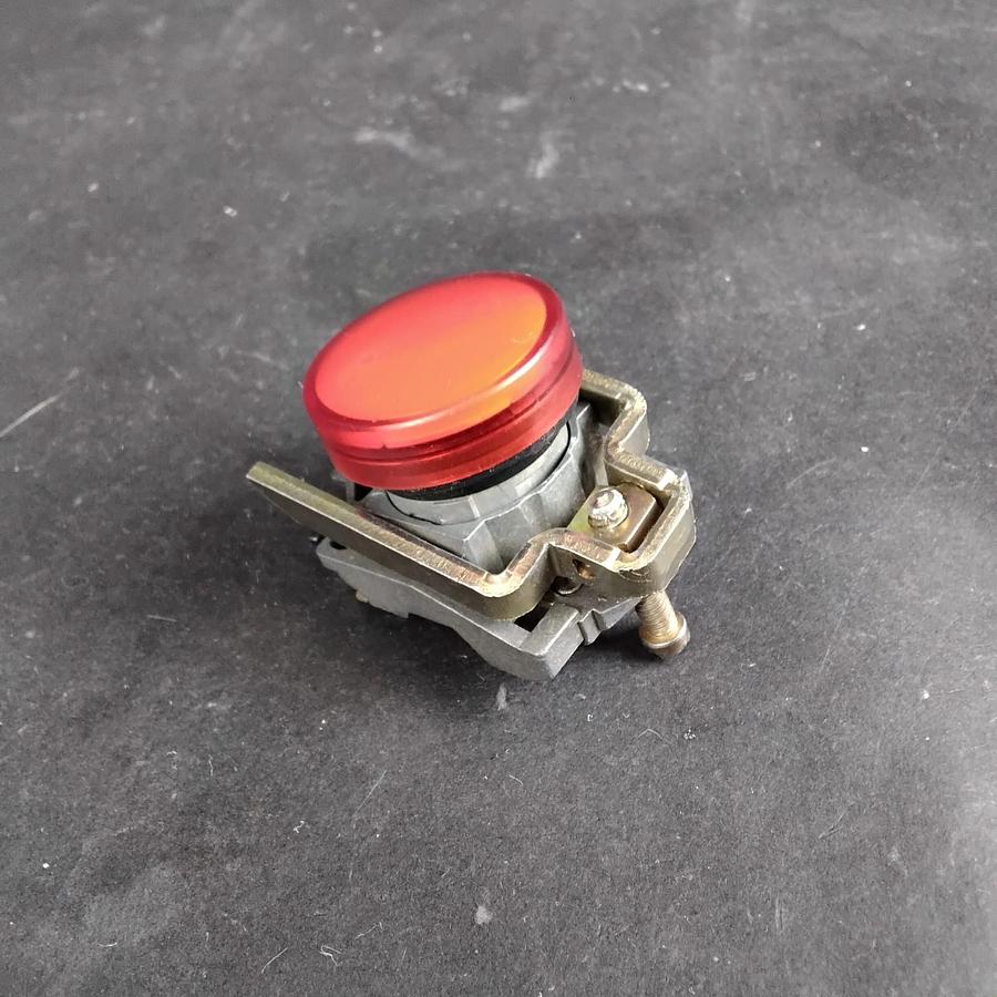 Used TELEMECANIQUE ZBV-B4 ILLUMINATED BUTTON ($6 OBO)