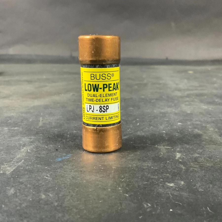 Used BUSSMANN LPJ-8SP LOW-PEAK FUSE ($8)
