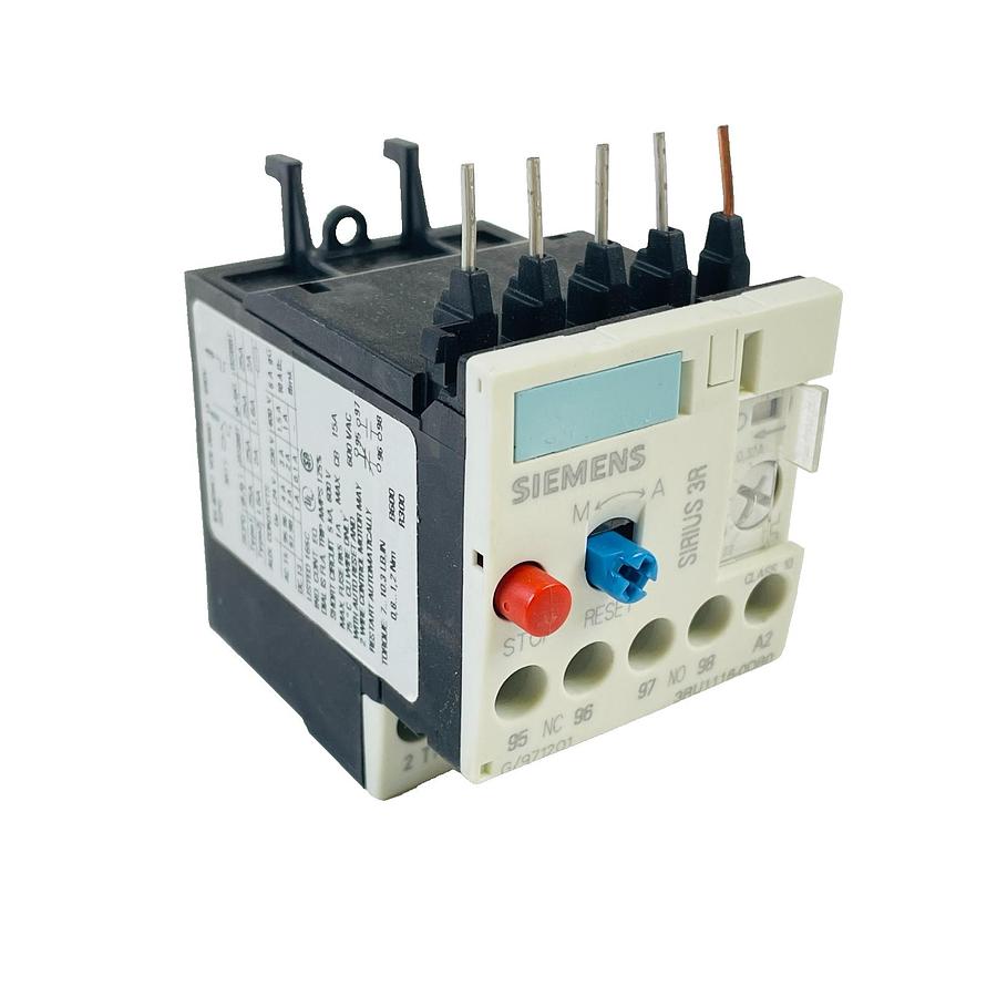 Used SIEMENS 3RU1116-1GB0 OVERLOAD RELAY NEW OPEN BOX FULLY FUNCTIONAL EXCELLENT