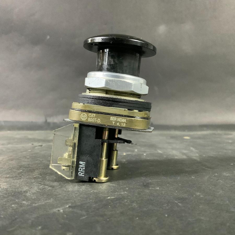 Used ALLEN BRADLEY 800T-D BLACK PUSHBUTTON ($35 OBO)