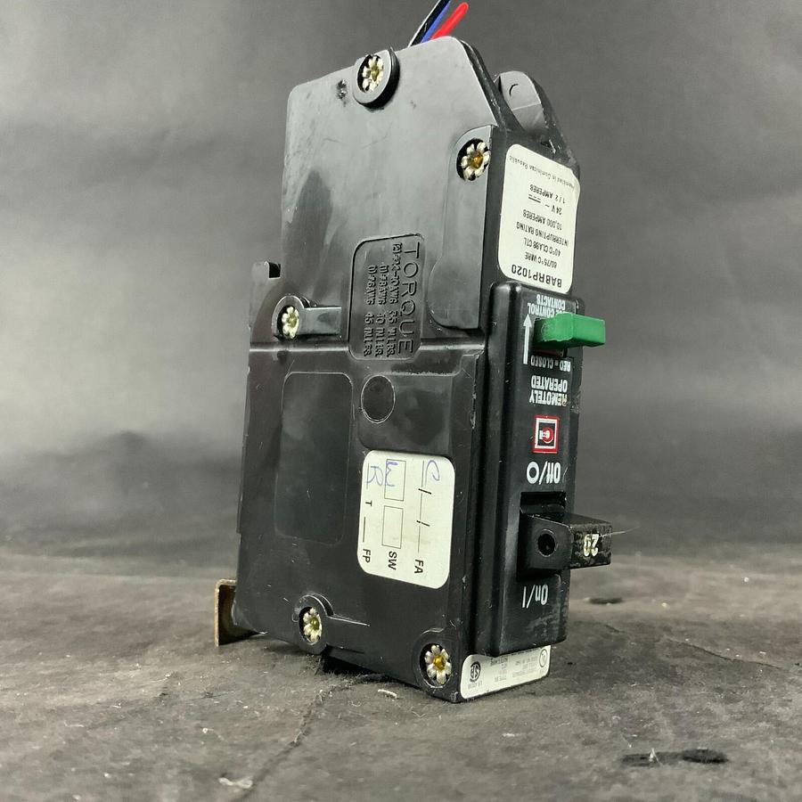 Used CUTLER HAMMER BABRP1020 CIRCUIT BREAKER ($15 OBO)