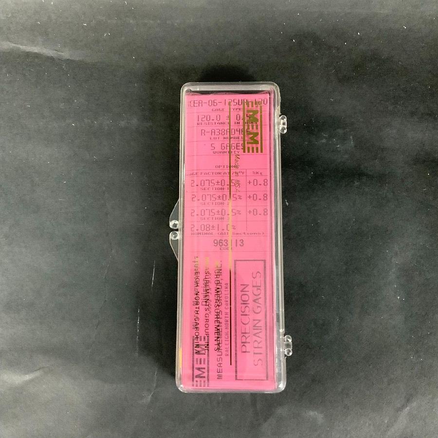 Used MICRO-MEASUREMENTS CEA-06-125UR-120 PRECISION STRAIN GAUGE - LOT OF 2 ($10 OBO)