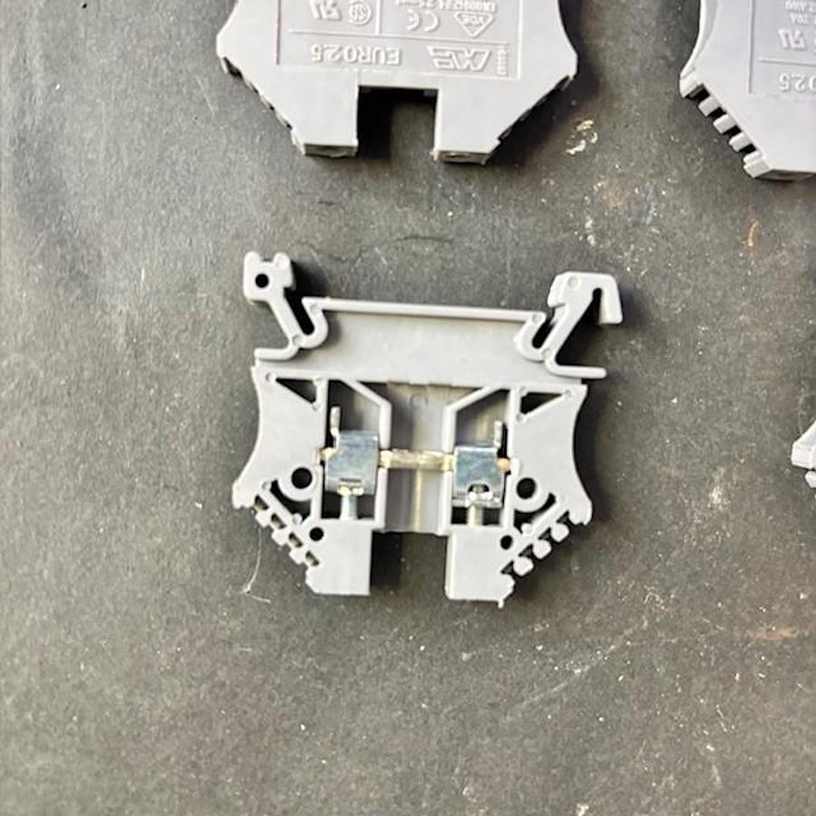 Used MORSETTITALIA EURO 2.5 GRAY TERMINAL BLOCKS 10 PACK