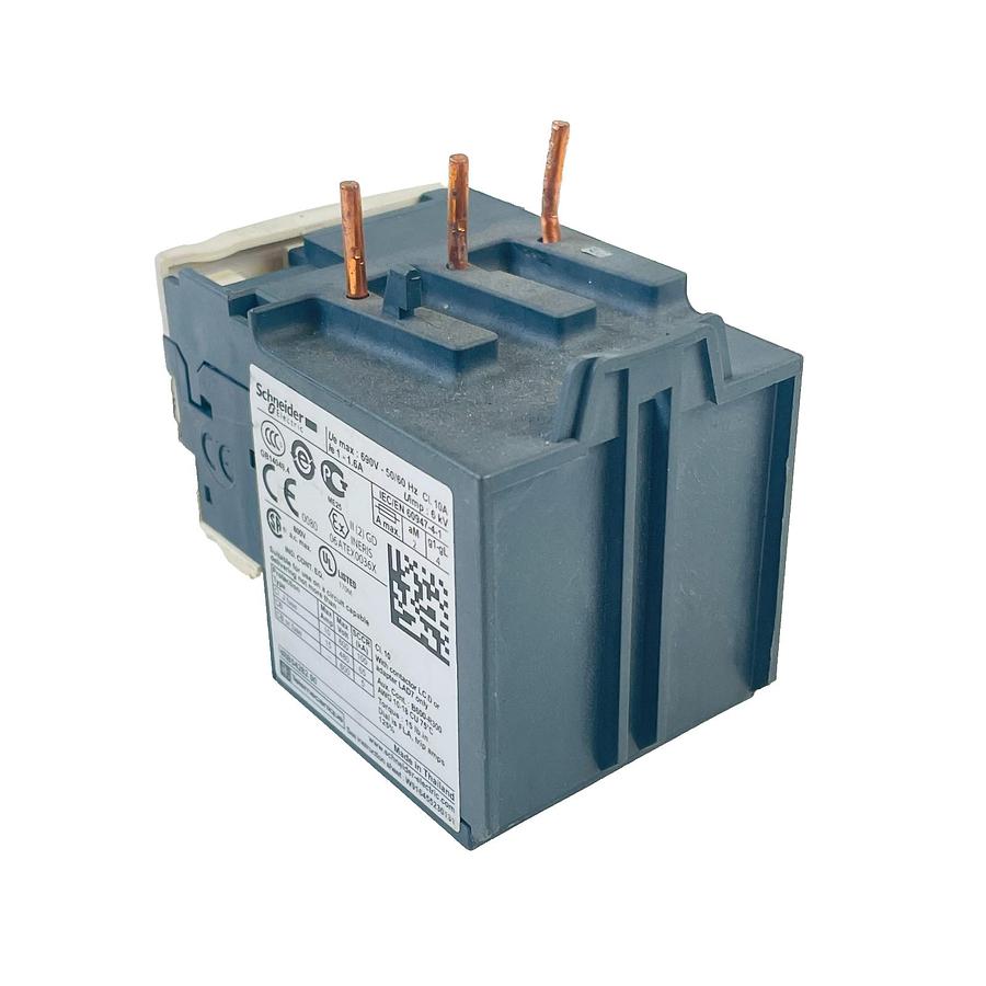 Used SCHNEIDER ELECTRIC LRD066 THERMAL OVERLOAD RELAY 1-1.6A 690V REFURBISHED