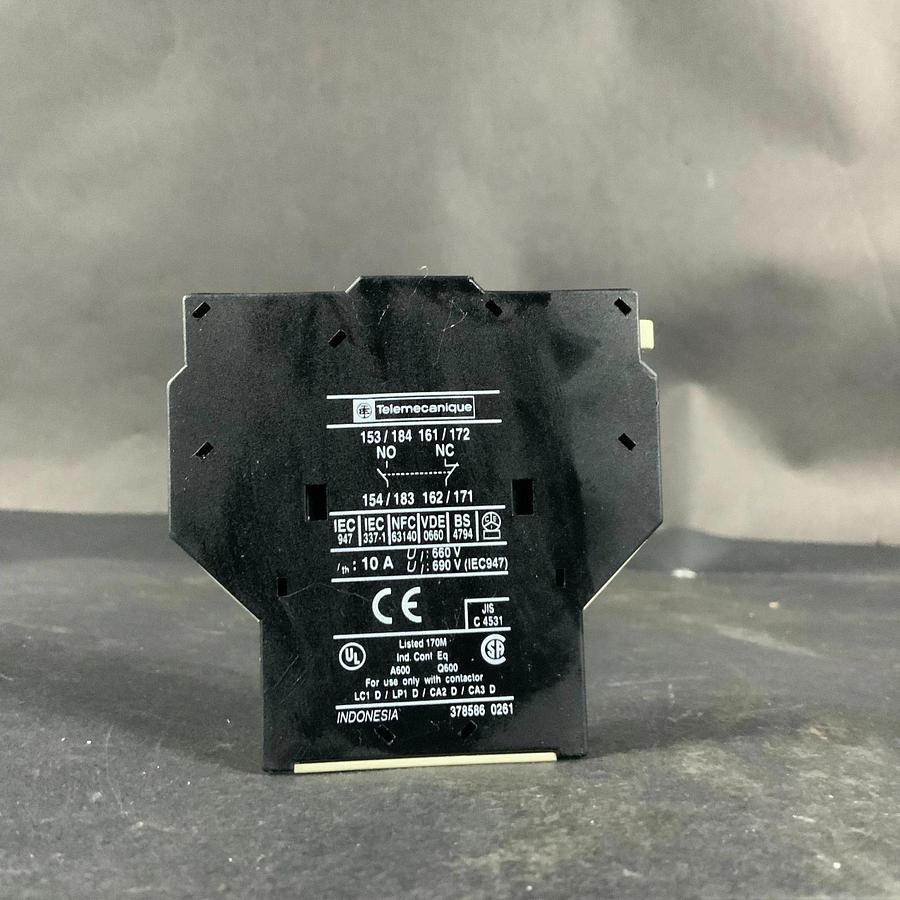 Used TELEMECANIQUE LA8DN11 CONTACT BLOCK ($20 OBO)