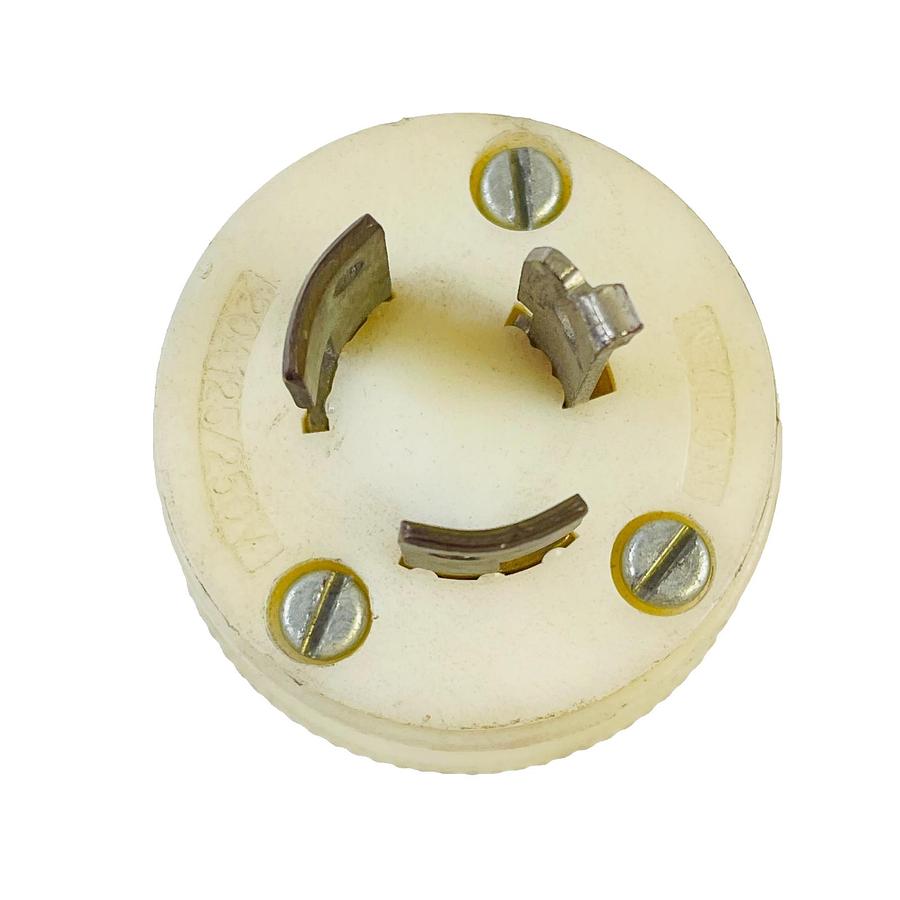 Used BRYANT ELECTRIC 9965 TWIST LOCK MALE PLUG 20A 125/250V NEMA L14-20P