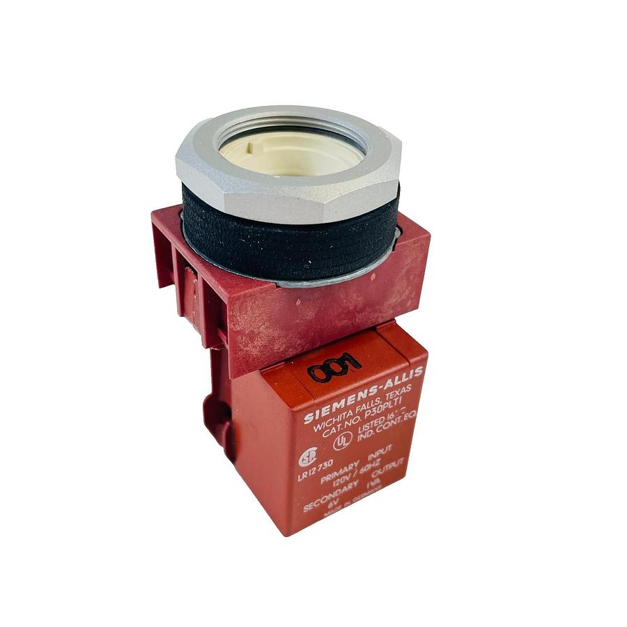 Used SIEMENS ALLIS P30PLST1 PILOT LIGHT STD TRANSFORMER 120V NEW OPEN BOX