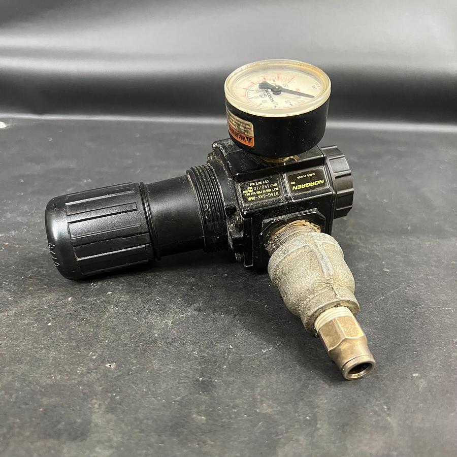Used NORGREN R74G-6AK-RMN PRESSURE REGULATOR ($70 OBO)