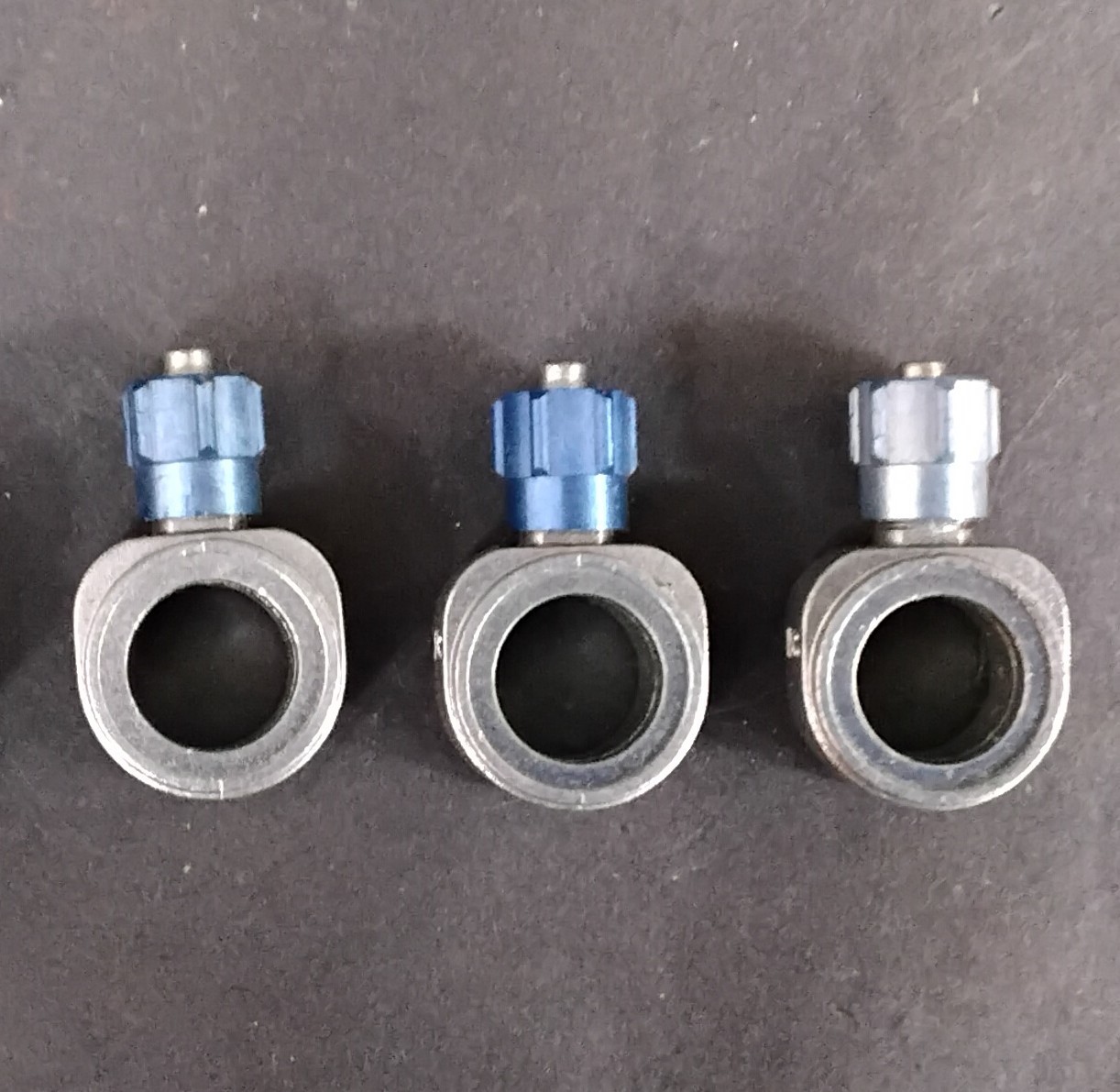 Used FESTO LCK-3/8-PK-9 ELBOW QUICK CONNECTORS- GROUP OF 3 ($6 OBO)