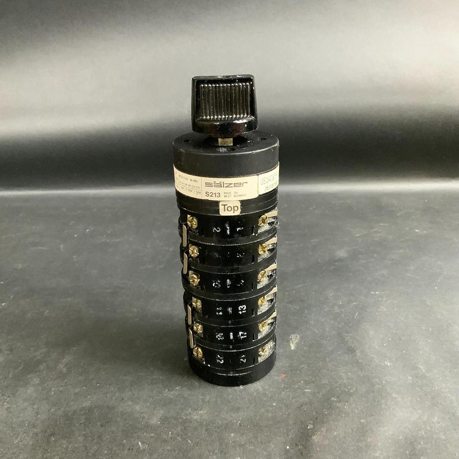 Used SALZER S213 ROTARY SWITCH ($30 OBO)