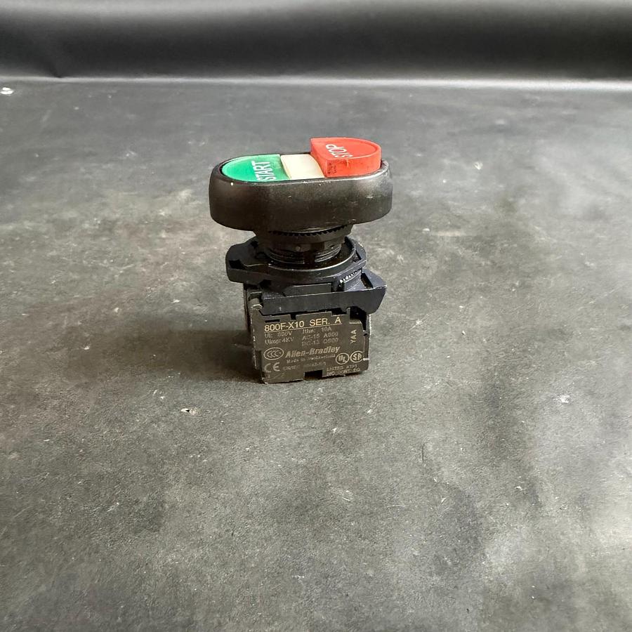 Used ALLEN BRADLEY 800F-X10 START/STOP BUTTON ($18 OBO)