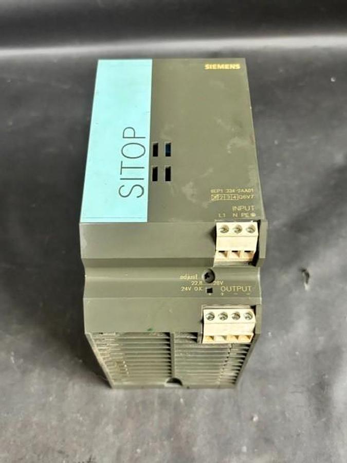 Used SIEMENS 6EP1 334-2AA01 POWER SUPPLY UNIT