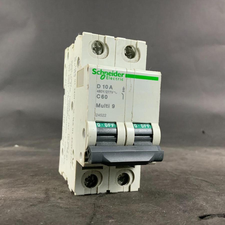Used SCHNEIDER ELECTRIC D10 C60 CIRCUIT BREAKER ($20 OBO)