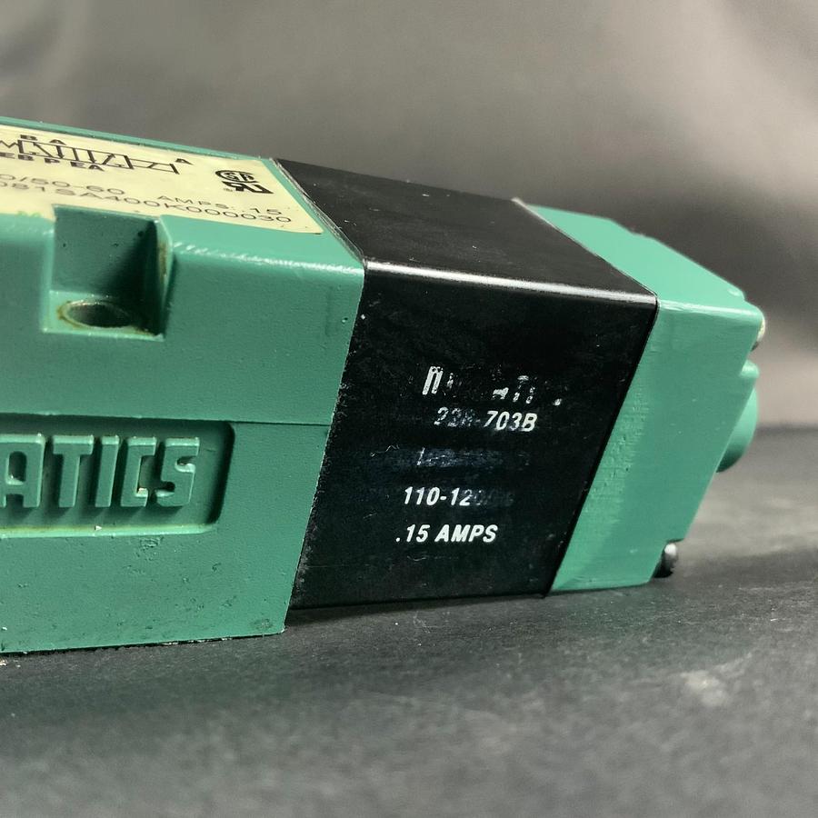 Used NUMATICS 228-703B / 081SA400K000030 SOLENOID VALVE ($20 OBO)
