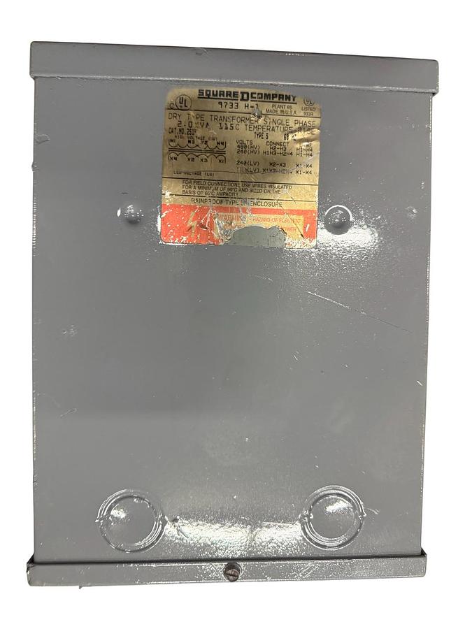 Used Square D CAT NO. 2S1F Transformer - 2kVA - ($150 OBO)