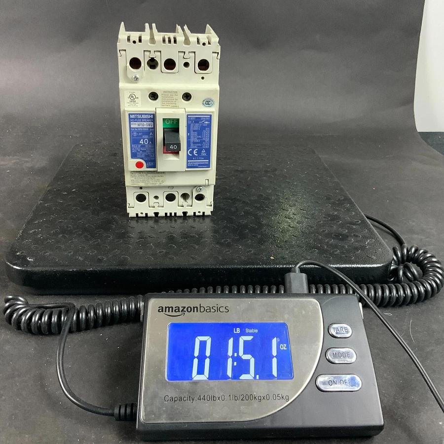 Used MITSUBISHI NF50-SWU3-040 CIRCUIT BREAKER ($40 OBO)