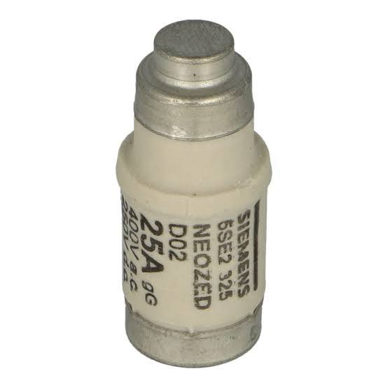 Used SIEMENS 5SE2325 FUSE LINKS - LOT OF 6