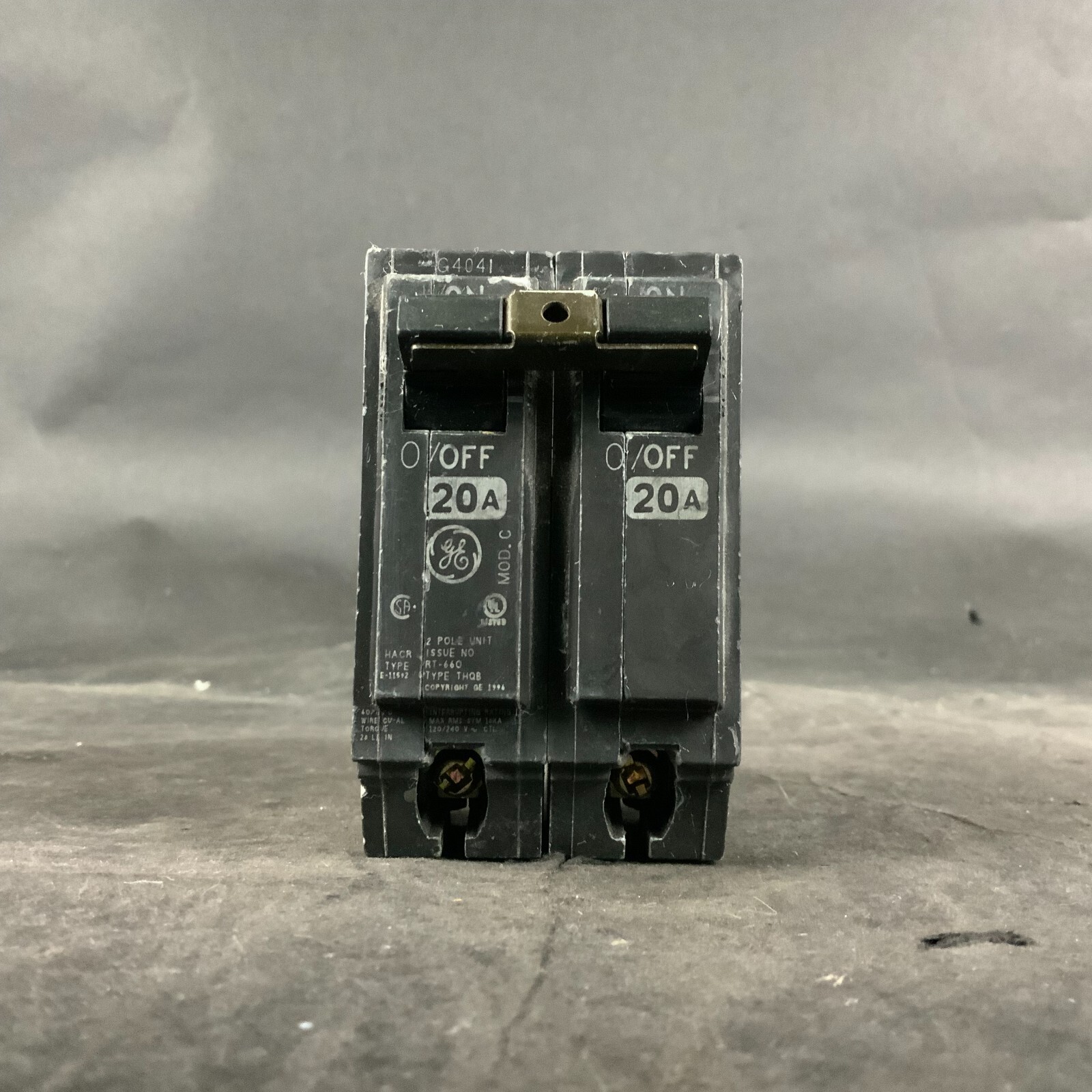 Used GENERAL ELECTRIC RT-660 CIRCUIT BREAKER ($15 OBO)