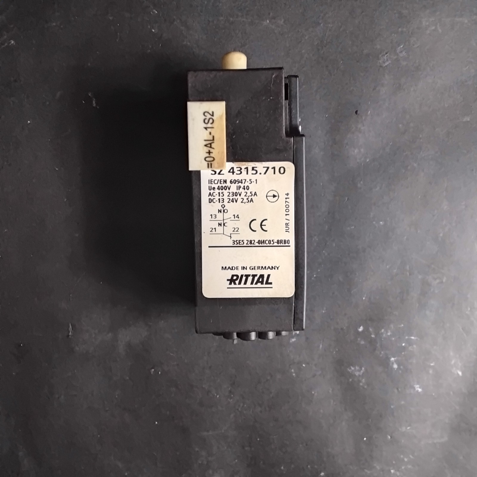 Used RITTAL SZ 4315.710 DOOR POSITION SWITCH ($25 OBO)