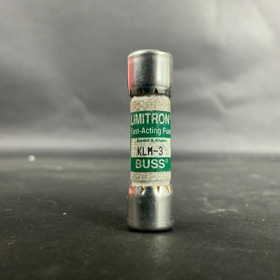Used BUSSMANN KLM-3 FAST ACTING FUSE - SET OF 3 ($10 OBO)