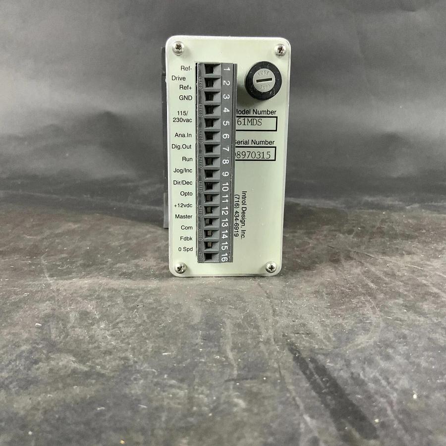 Used INTROL DESIGN 61MDS MOTOR SPEED CONTROLLER ($50 OBO)