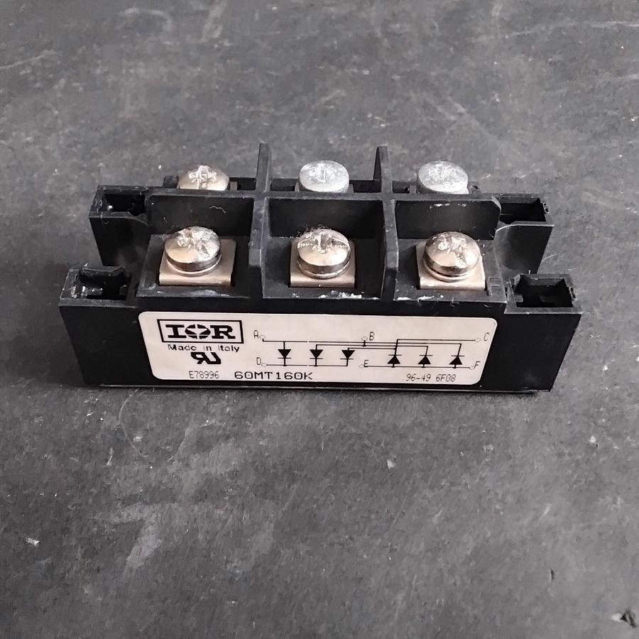 Used INTERNATIONAL RECTIFIER 60MT160K BRIDGE RECTIFIER ($28 OBO)