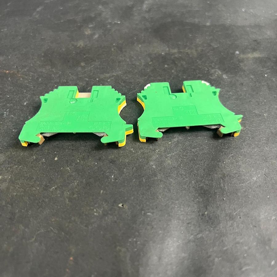 Used WEIDMULLER WPE 2.5 TERMINAL BLOCK - SET OF 2 ($10 OBO)