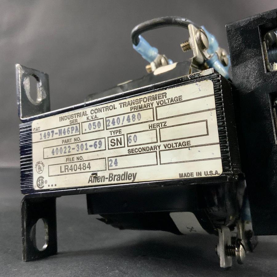 Used ALLEN BRADLEY 1497-N46PA TRANSFORMER ($70 OBO)