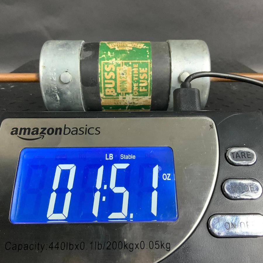 Used BUSSMANN NON-250 ONE-TIME FUSE ($19 OBO)