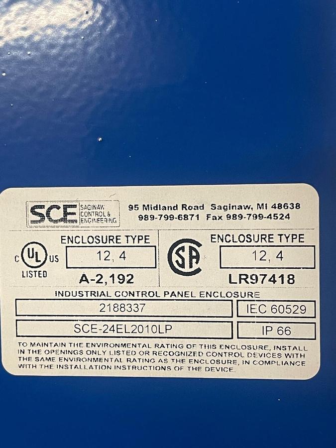 Used SCE-24EL2010LP Enclosure ($199.99 OBO!!!)