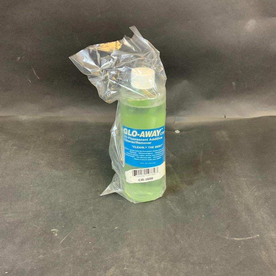 Used SPECTROLINE SPE-CR1600 GLO-AWAY UV DYE CLEANER 16 FL.OZ ($50 OBO)