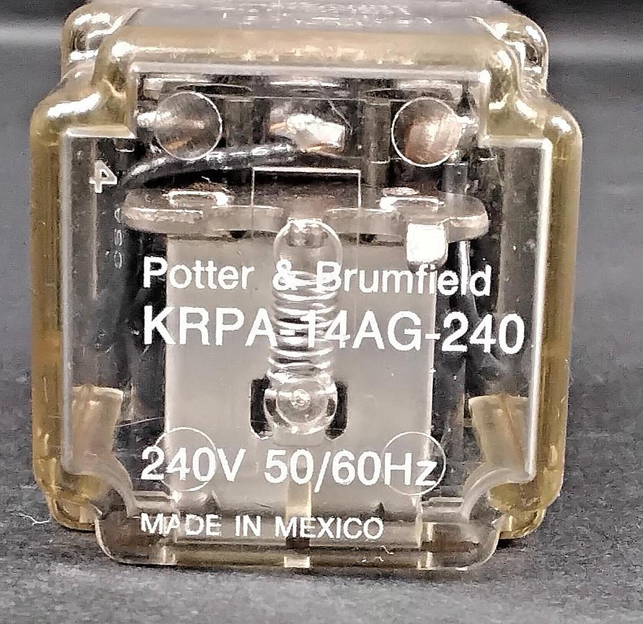 Used POTTER&BRUMFIELD-KRPA 14AG -240 POWER RELAY ($10 OBO)