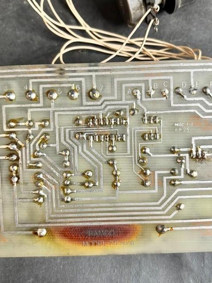 Used RAMCO MODEL 70 REV B PRINTED CIRCUIT BOARD