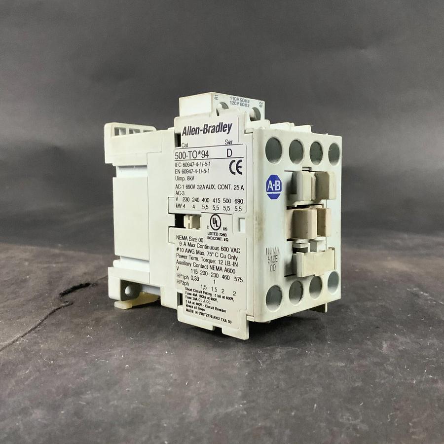 Used ALLEN BRADLEY 500-TO*94 CONTACTOR ($80 OBO)