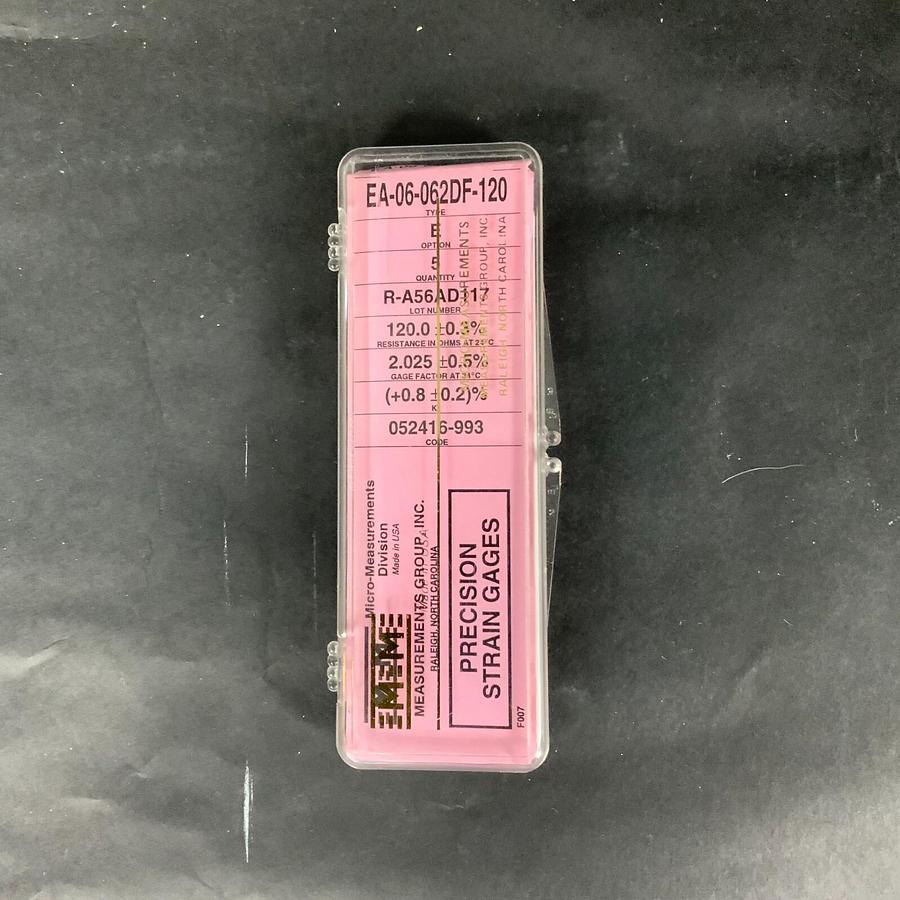 MICRO-MEASUREMENTS EA-06-062DF-120 PRECISION STRAIN GAUGE - 1 UNIT ($5 OBO)