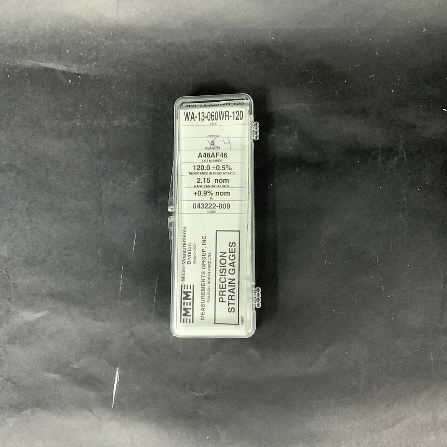 MICRO-MEASUREMENTS WA-13-060WR-120 PRECISION STRAIN GAUGE - LOT OF 4 ($20 OBO)