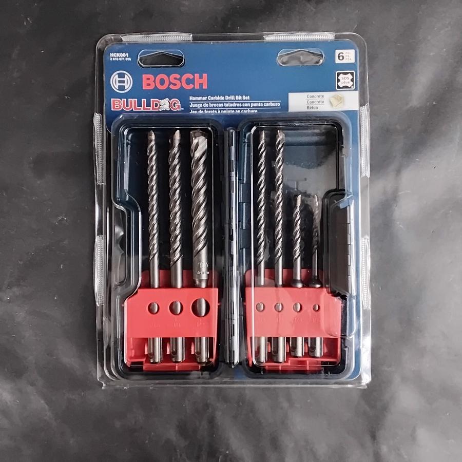 BOSCH HCK001 DRILL BIT SET ($45 OBO)