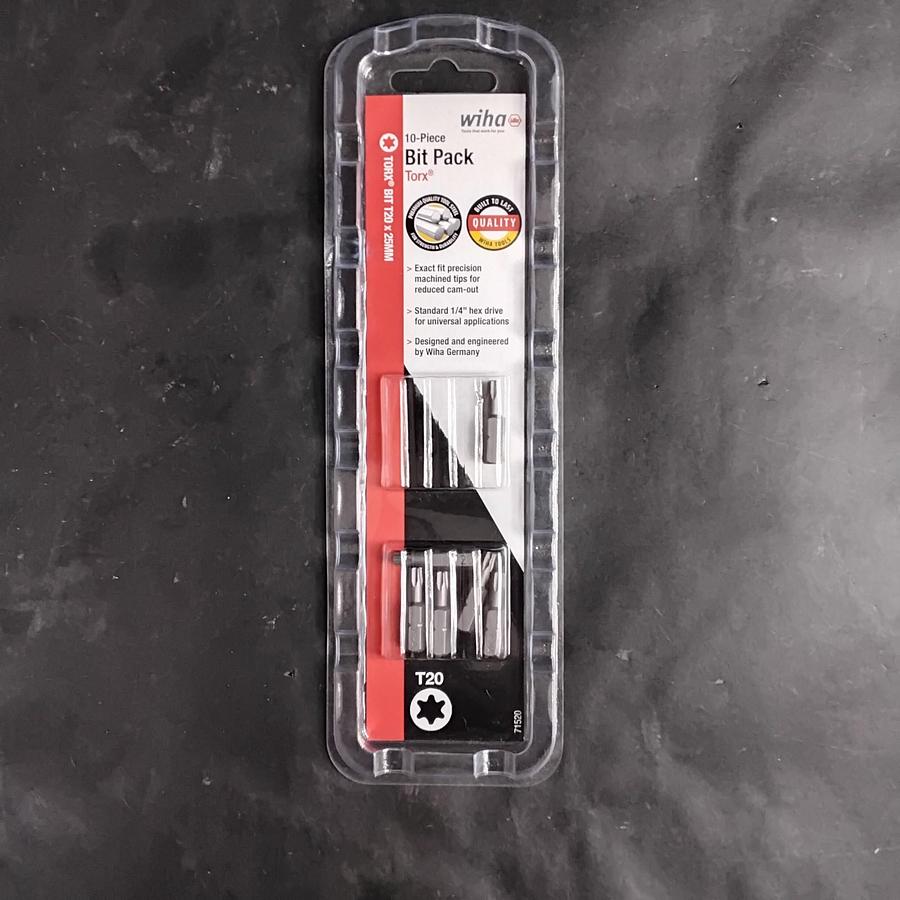 Used WIHA 71520 BIT PACK - INCOMPLETE SET ($7 OBO)