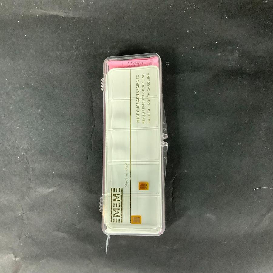 Used MICRO-MEASUREMENTS EA-06-125PC-350 PRECISION STRAIN GAUGE - LOT OF 2 ($10 OBO)